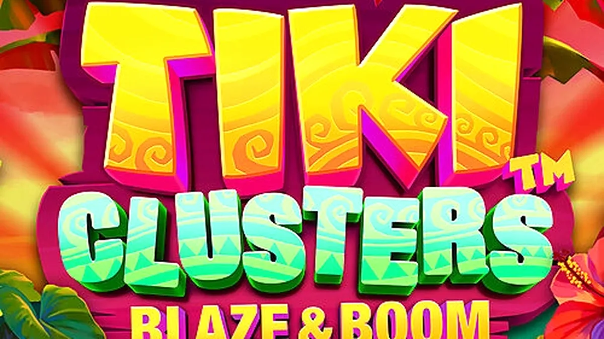 Makulay na disenyo ng Tiki Clusters Blaze & Boom slot