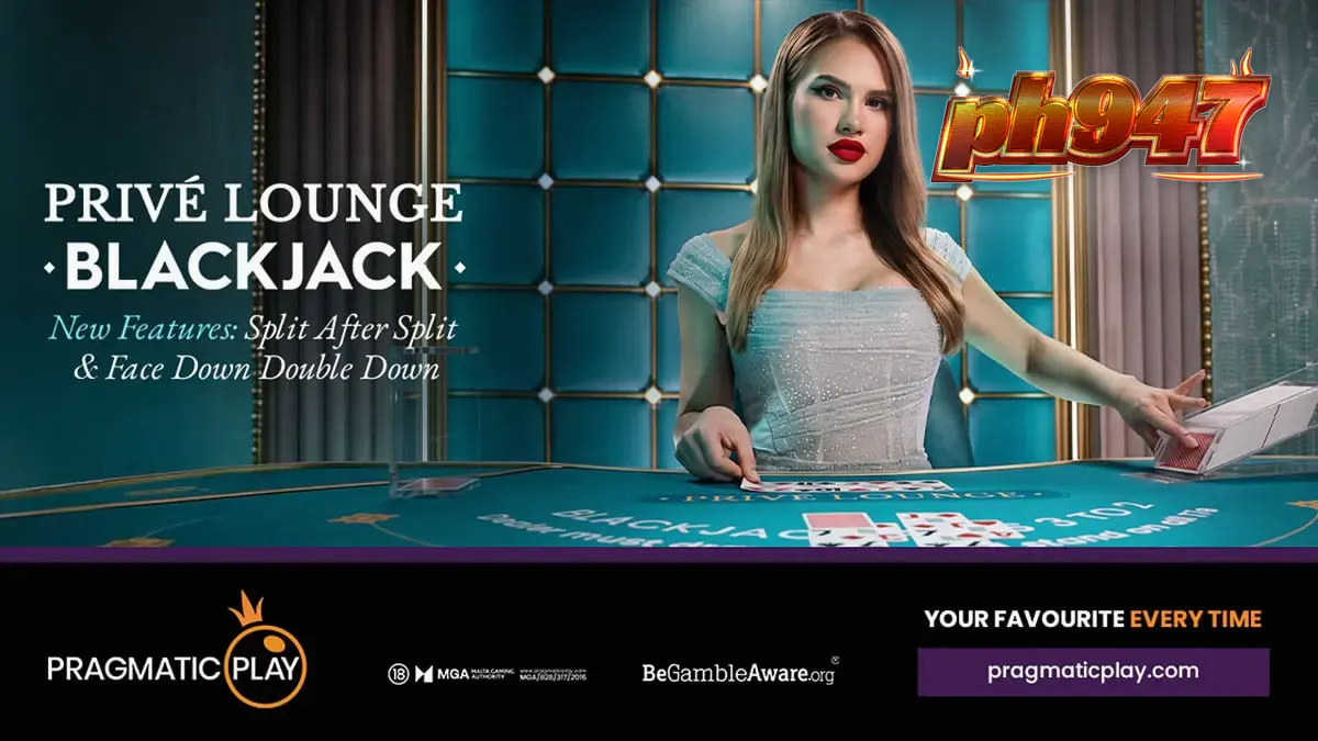 Isang eleganteng live blackjack table sa isang VIP casino setting